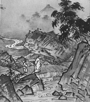 From Sesshu's Long Scroll